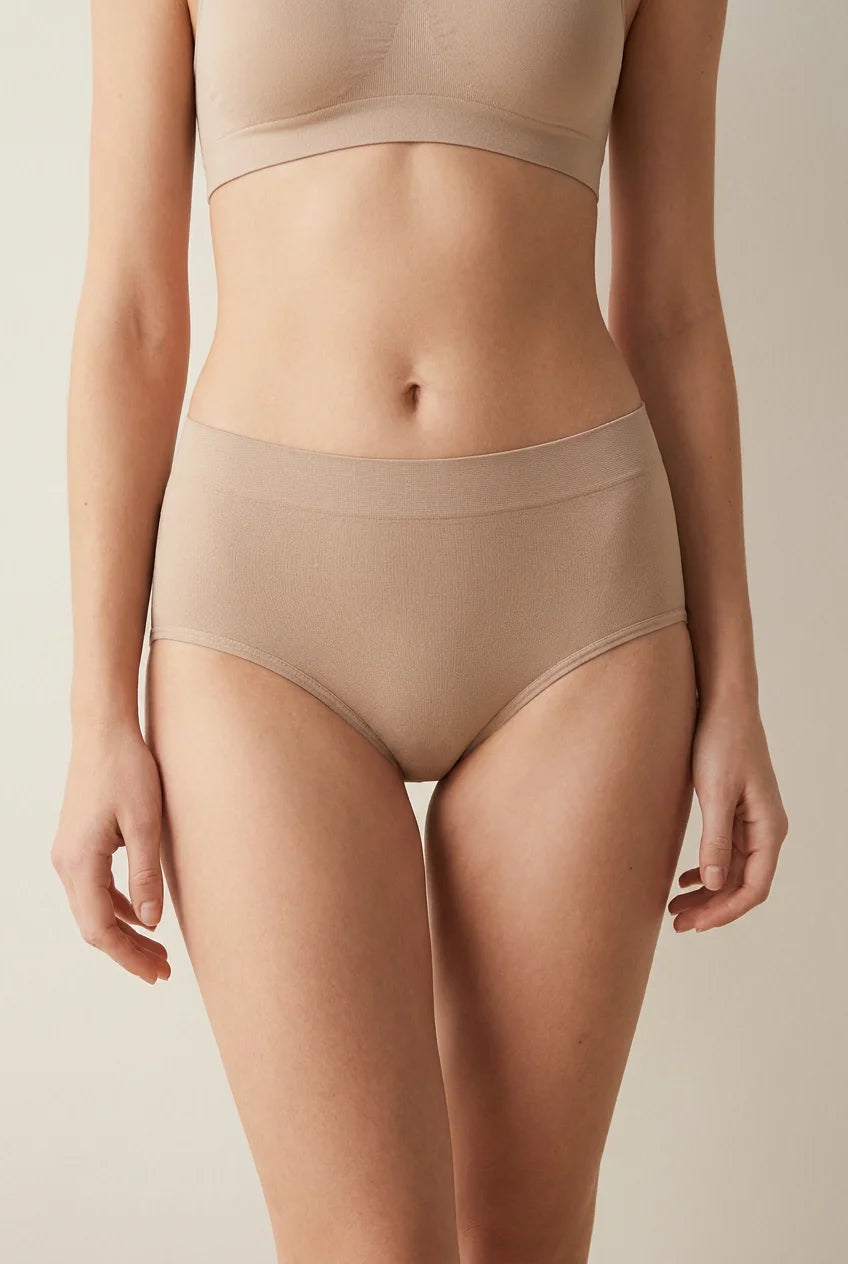Seamless High Waist Briefs Pack of 3