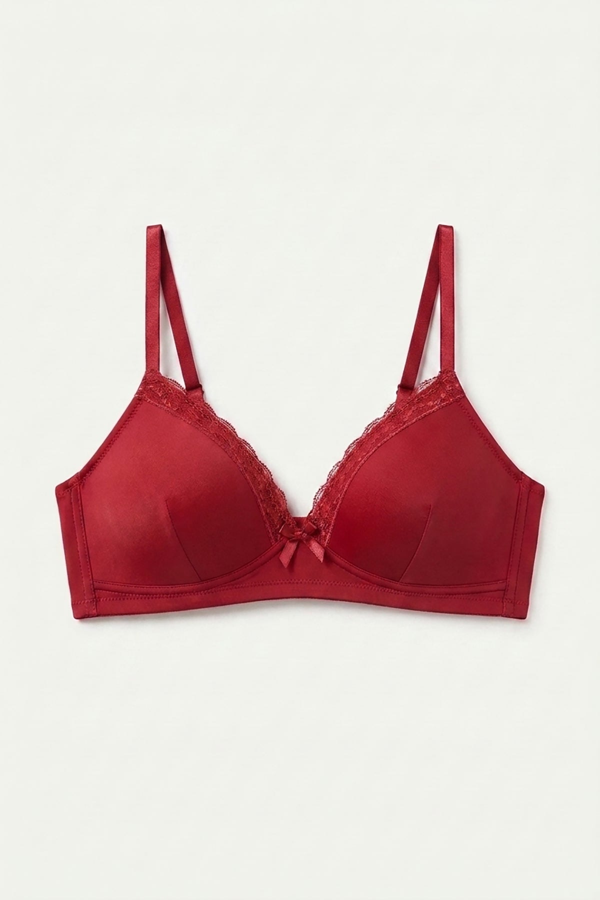 BLS - Clarie Non Wired And Padded Bra - Burgundy