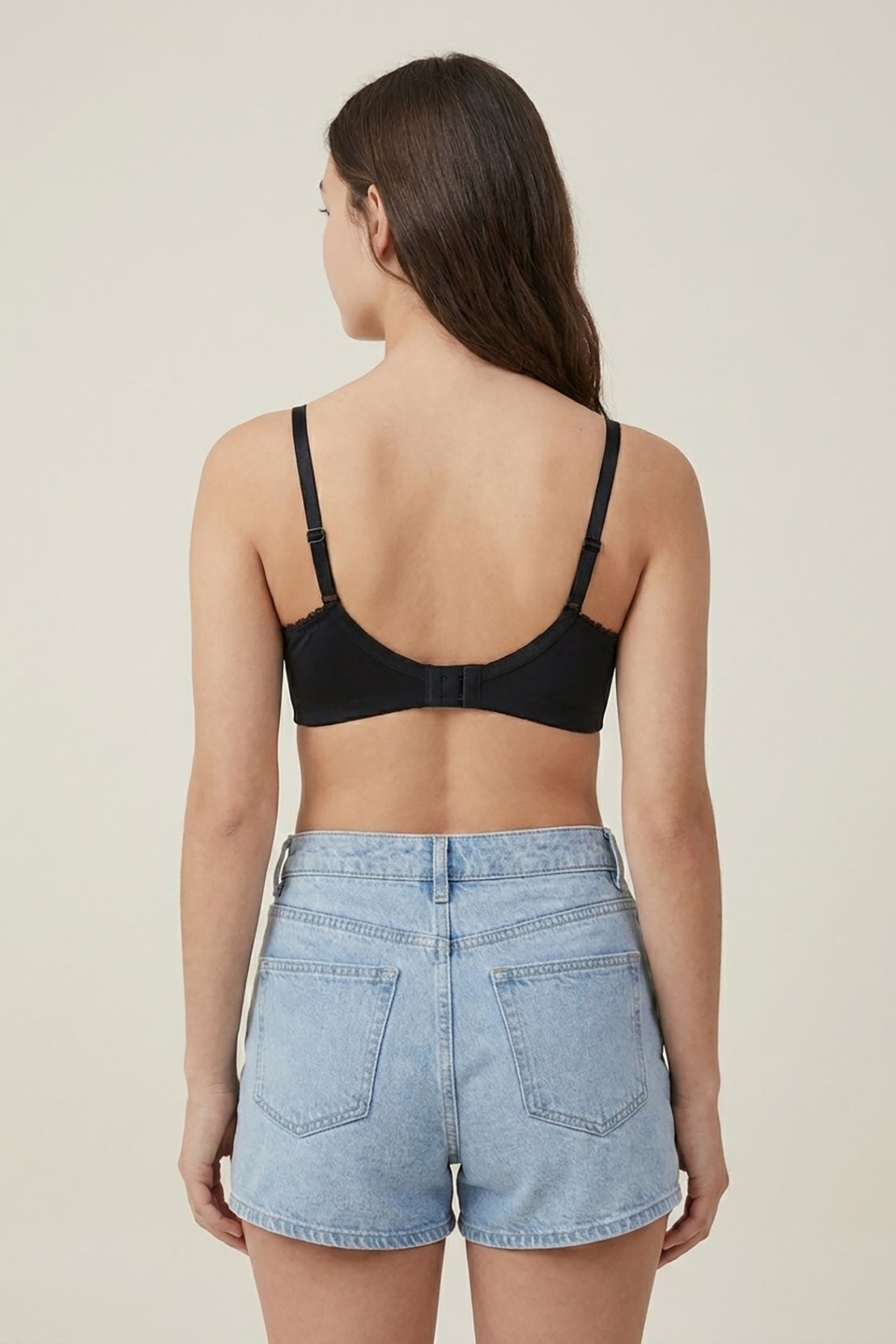 BLS - Clarie Non Wired And Padded Bra - Navy Blue