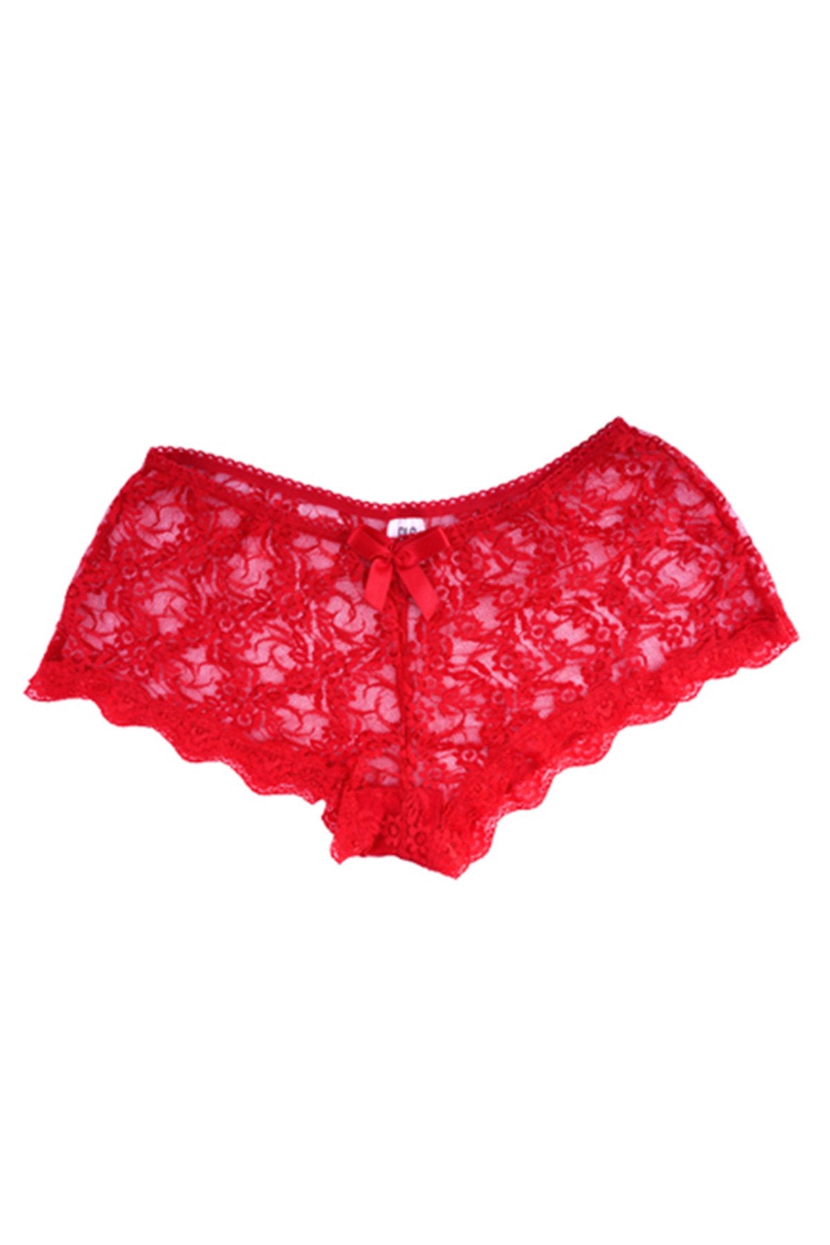 BLS - Soraya Lace Boyshort - Red